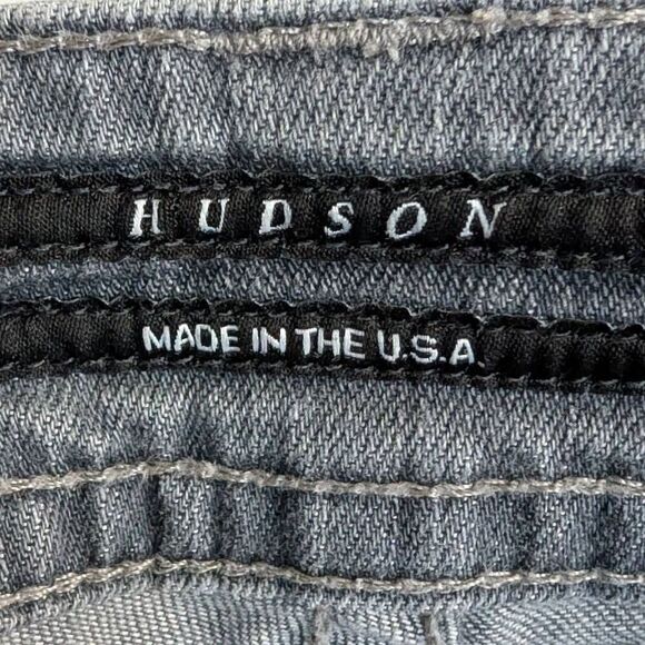 Hudson 29 32”Gray Beth Mid-Rise Baby Bootcut Jeans - Picture 9 of 9